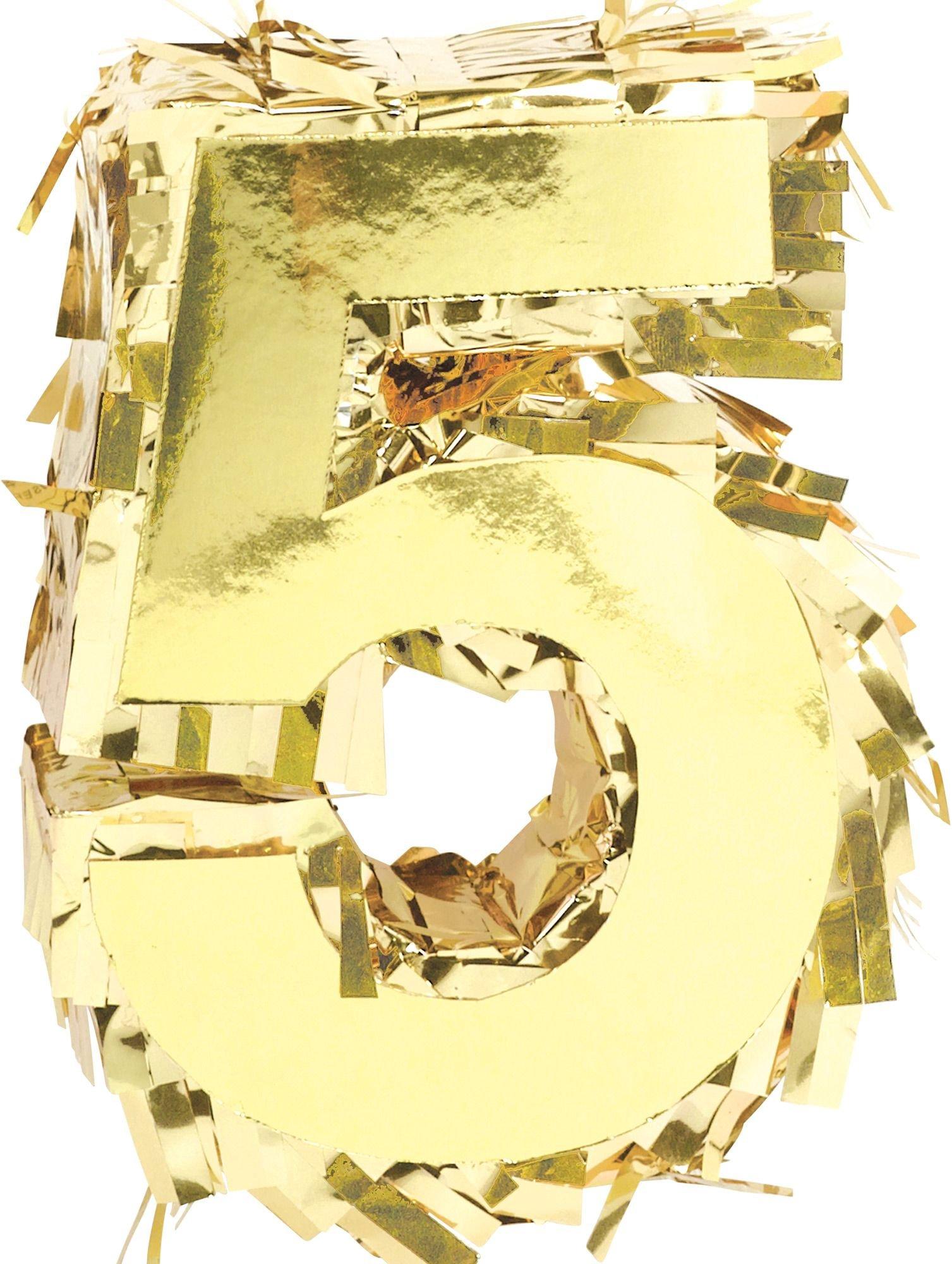 mini-metallic-gold-number-5-pinata-decoration-4-3-4in-x-6in-party-city